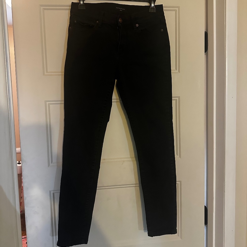 Banana republic black skinny jeans